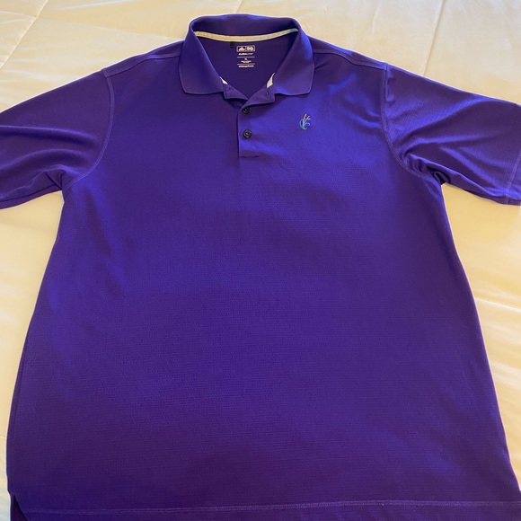 adidas men's advantage wide colorblock golf polo